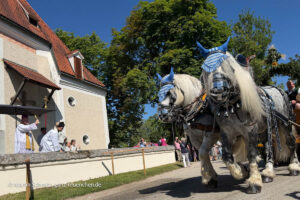 leonhardi Fahrt 2026 in Höhenkirchen-Siegertsbrunn (©Foto: Martin Schmitz)