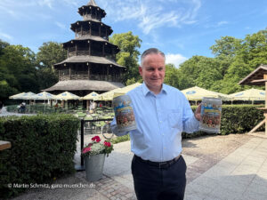 Wiesnchef Dr. Christian Scharpf Wiesn 2026 bei der Vorstellung des Wiesn Wirte-Krug 2026 (©Foto: Martin Schmitz)