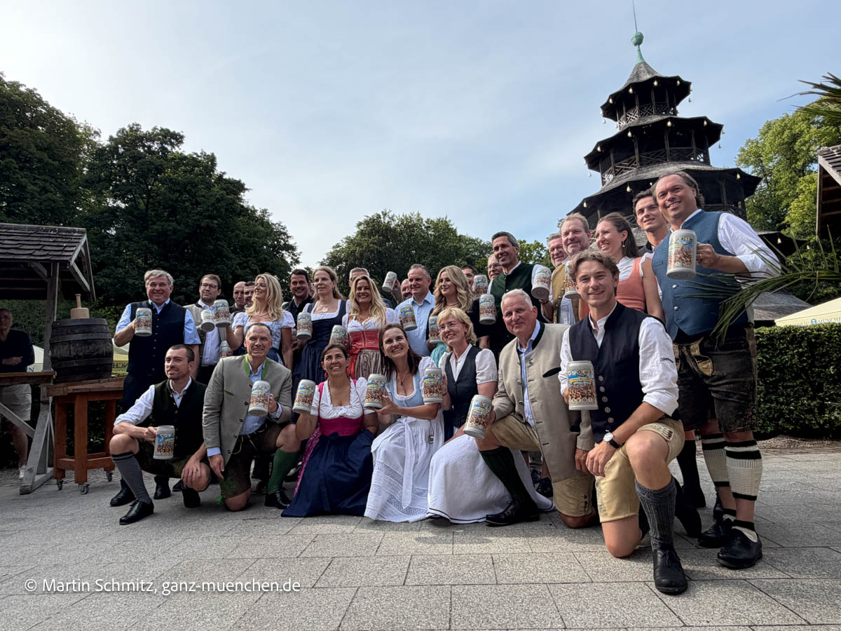 Wiesn Wirte-Krug: Vorstellung am Chinaturm am 13.07.2026 
