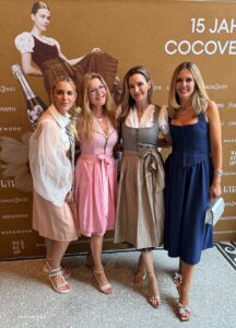 Barbara Osthoff, Viola Weiß, Veronika Storck-Jacklbauer bei 15 Jahre CocoVero im Rosewood am 16.07.2026 (©Foto: Barbara Osthoff privat)