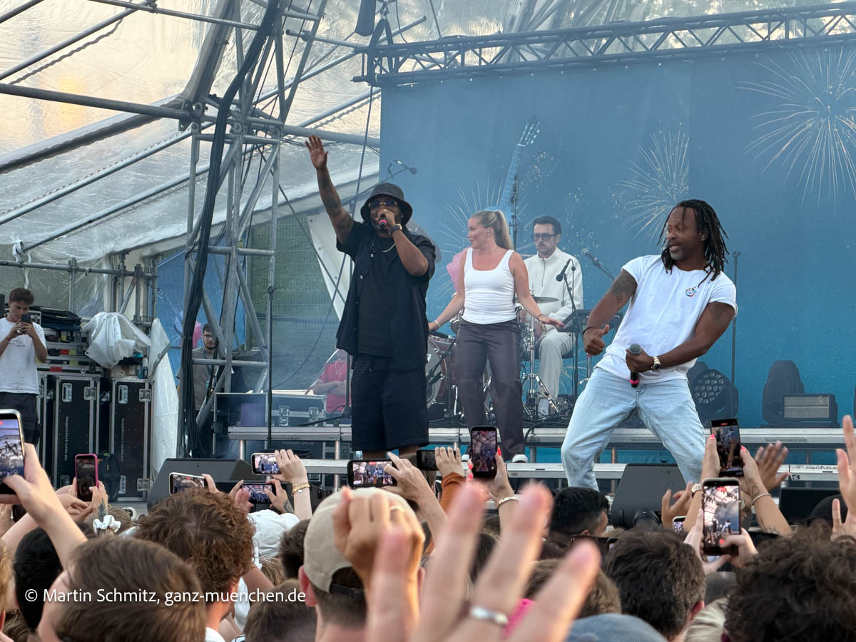 Madcon beim Sommernachtstraum im Olympiapark 2026 (©Foto: Martin Schmitz)