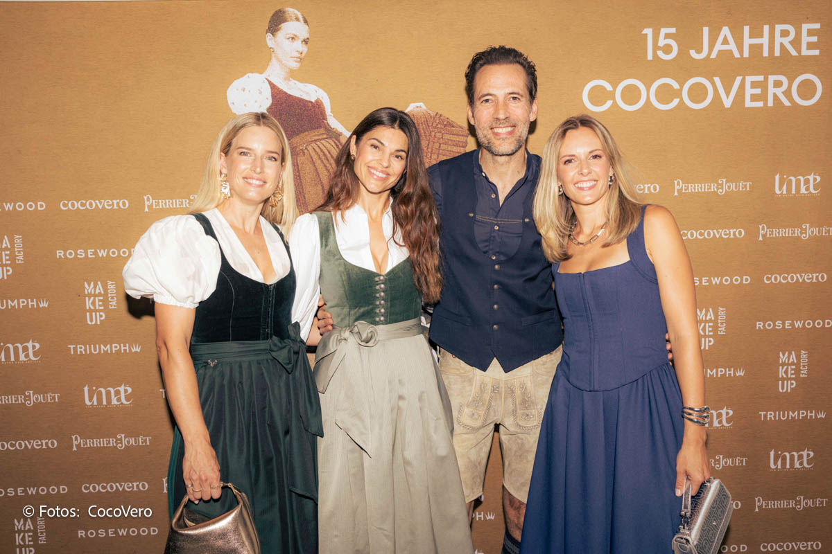 Cocovero 15 Jahre - Constanze Schnitzler, Alexander Mazza, Viola Mazza, Veronika Stork-Jacklbauer ©Foto: CocoVero