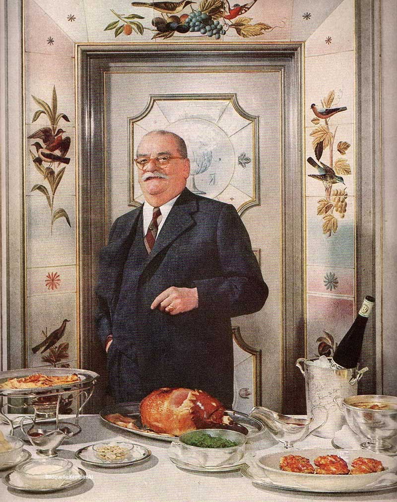 Alfred Walterspiel war der legendäre Küchenchef im Hotel Vier Jahreszeiten (©Bild: Kempinski)