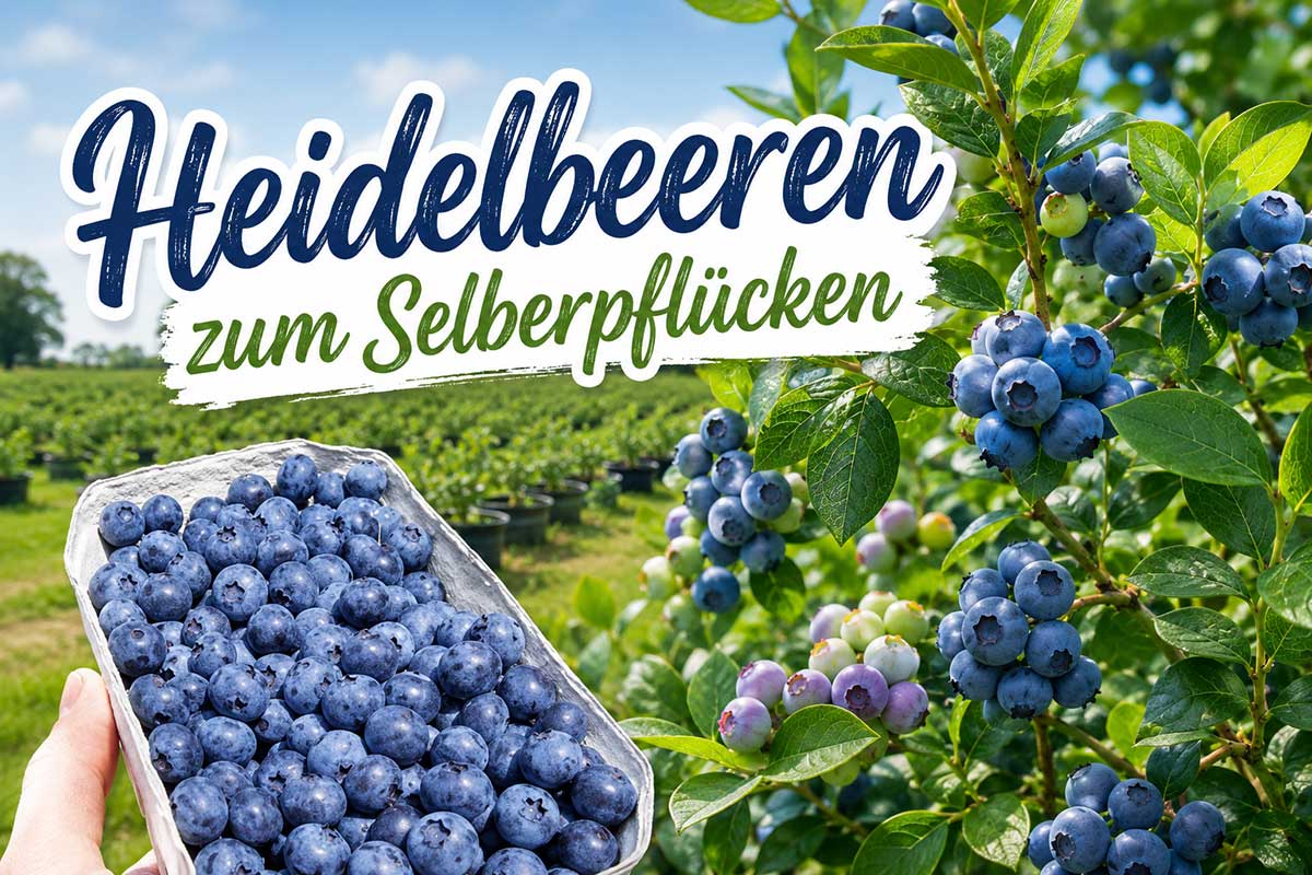 Heidelbeeren zum Selberpflücken (©Foto: Martin Schmitz)