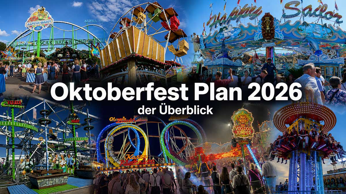 Oktoberfest 2026: Oktoberfest 2026: Der neue Lageplan ist da (©Foto: Martin Schmitz)