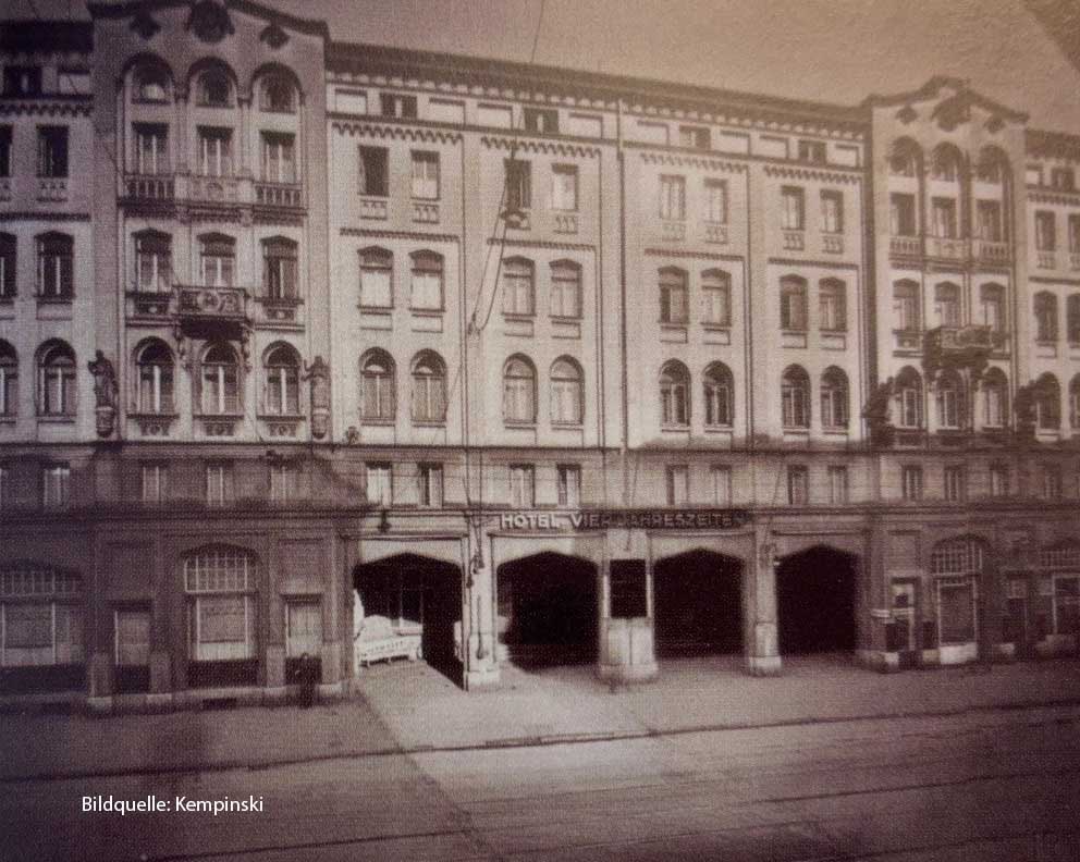 Hotel Vier Jahreszeiten 1932 (Quelle: Kempinski)