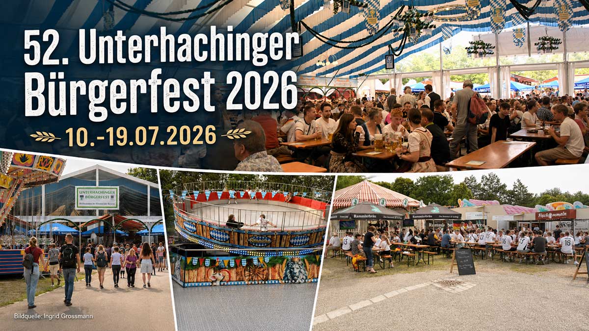 Unterhachinger Bürgerfest 2026 ab 10.07.2026 (©Fotos: Ingrid Grossmann)