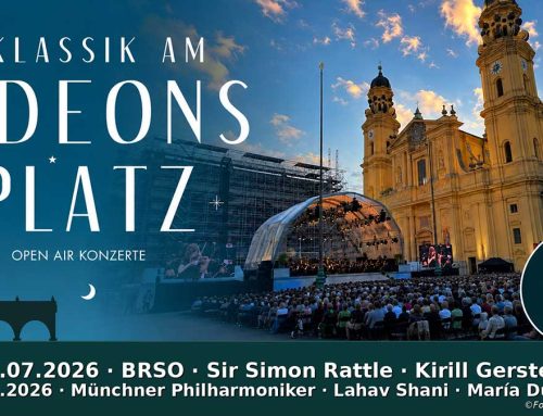 Klassik am Odeonsplatz 2026: Zwei Debüts zum 25. Jubiläum