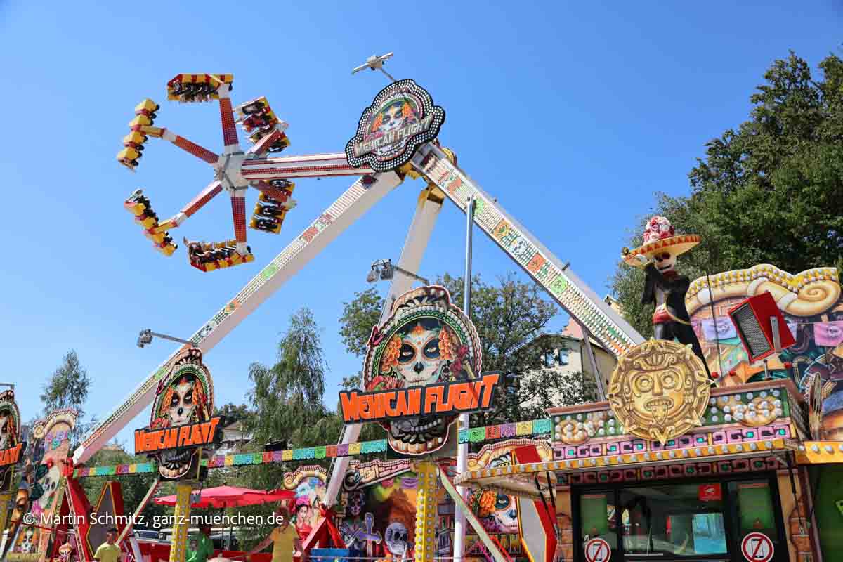 Mexican Flight von Kollmann auf dem Dachauer Volksfest 2026 (©Foto: Martin Schmitz)