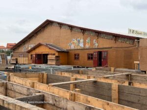 Aufbau Oide Wiesn 2026 am 21.08.2026 (©Foto: Martin Schmitz)