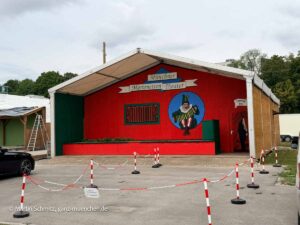 Aufbau Oide Wiesn 2026 am 21.08.2026 (©Foto: Martin Schmitz)