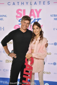 Cathy Hummels, Jörn Marc Vogler beim Event: Cathylates Reformer Pilates - Cathy Hummels präsentiert ihre neue Lifestyle Marke im Restaurant Coubertin im Olympiapark in München am 22.08.2026 / Foto: BrauerPhotos / G. Nitschke