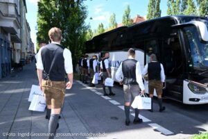 Einkleidung von TSV 1860 durch Angermaier am 26.08.2026 (©Foto: Ingrid Grossmann)