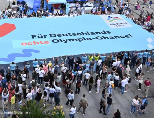 München ist bereit für Olympia: Bündnis PRO Olympia setzt starkes Zeichen auf dem Marienplatz