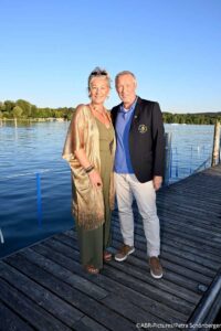 Claudia Jung / Michael Roll / 1. EAGLES Segel-Event und Charity Summer Night im Bayerischen Yacht-Club / Starnberg / 14. August 2026 / Foto: ABR-Pictures / Petra Schönberger