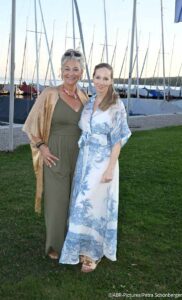 Claudia Jung / Julia Fleschenberg / 1. EAGLES Segel-Event und Charity Summer Night im Bayerischen Yacht-Club / Starnberg / 14. August 2026 / Foto: ABR-Pictures / Petra Schönberger