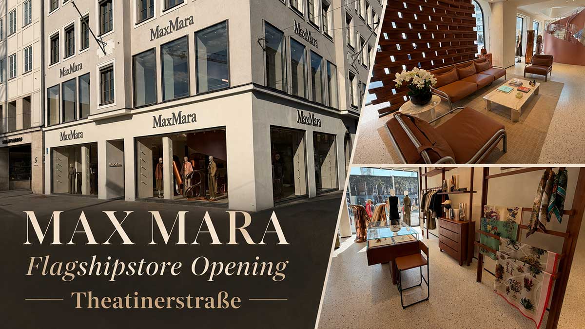 Max Mara eröffnete Flagshipstore in der Theatinerstraße (©Foto: Martin Schmitz)