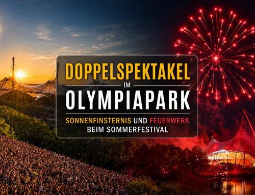 Doppeltes Spektakel im Olympiapark: Sonnenfinsternis und Feuerwerk beim Sommerfestival
