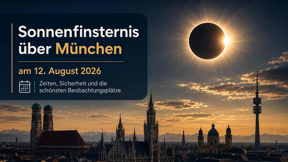 Sonnenfinsternis München am 12.08.2026 (kreiert mit ChatGTP)