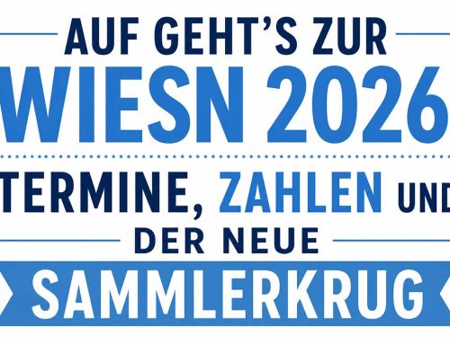 Auf geht’s zur Wiesn 2026: Termine, Zahlen und der neue Sammlerkrug