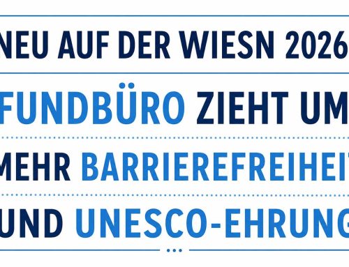 Neu auf der Wiesn 2026: Fundbüro zieht um, mehr Barrierefreiheit und UNESCO-Ehrung