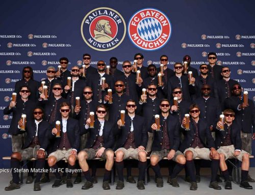 Fesch in Tracht: FC Bayern feiert Lederhosen-Shooting am Nockherberg