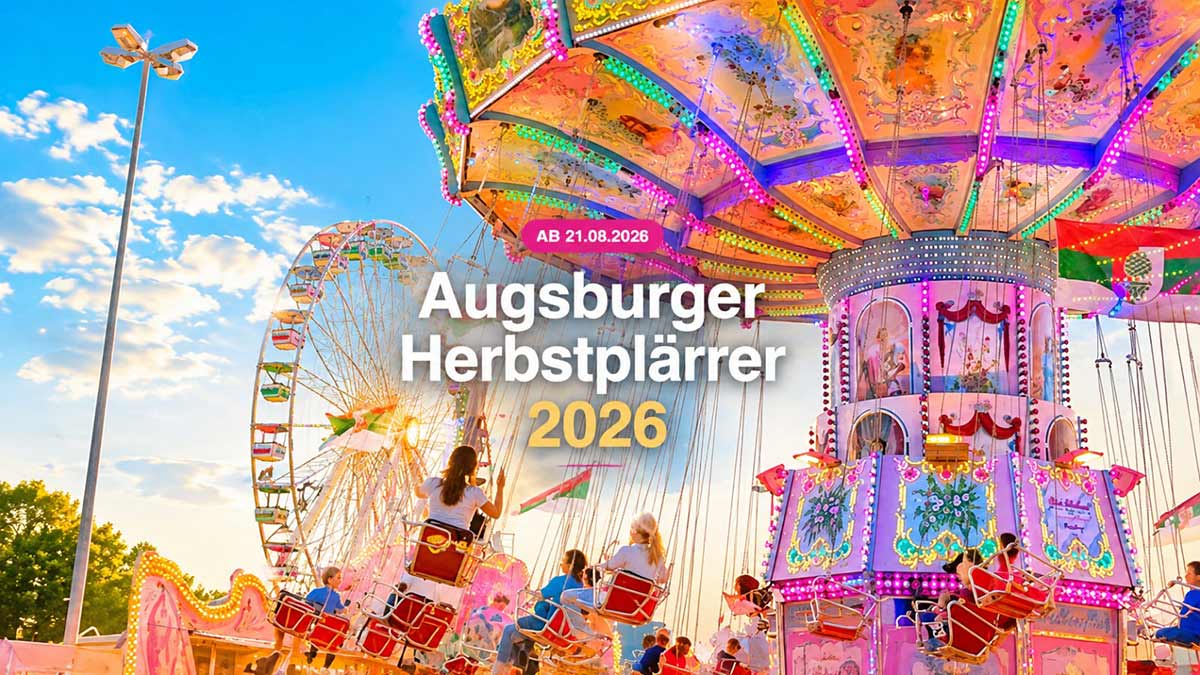 Augsburger Herbstplärrer 2026 ab 21.08.2026 (©Foto: Martin Schmitz)