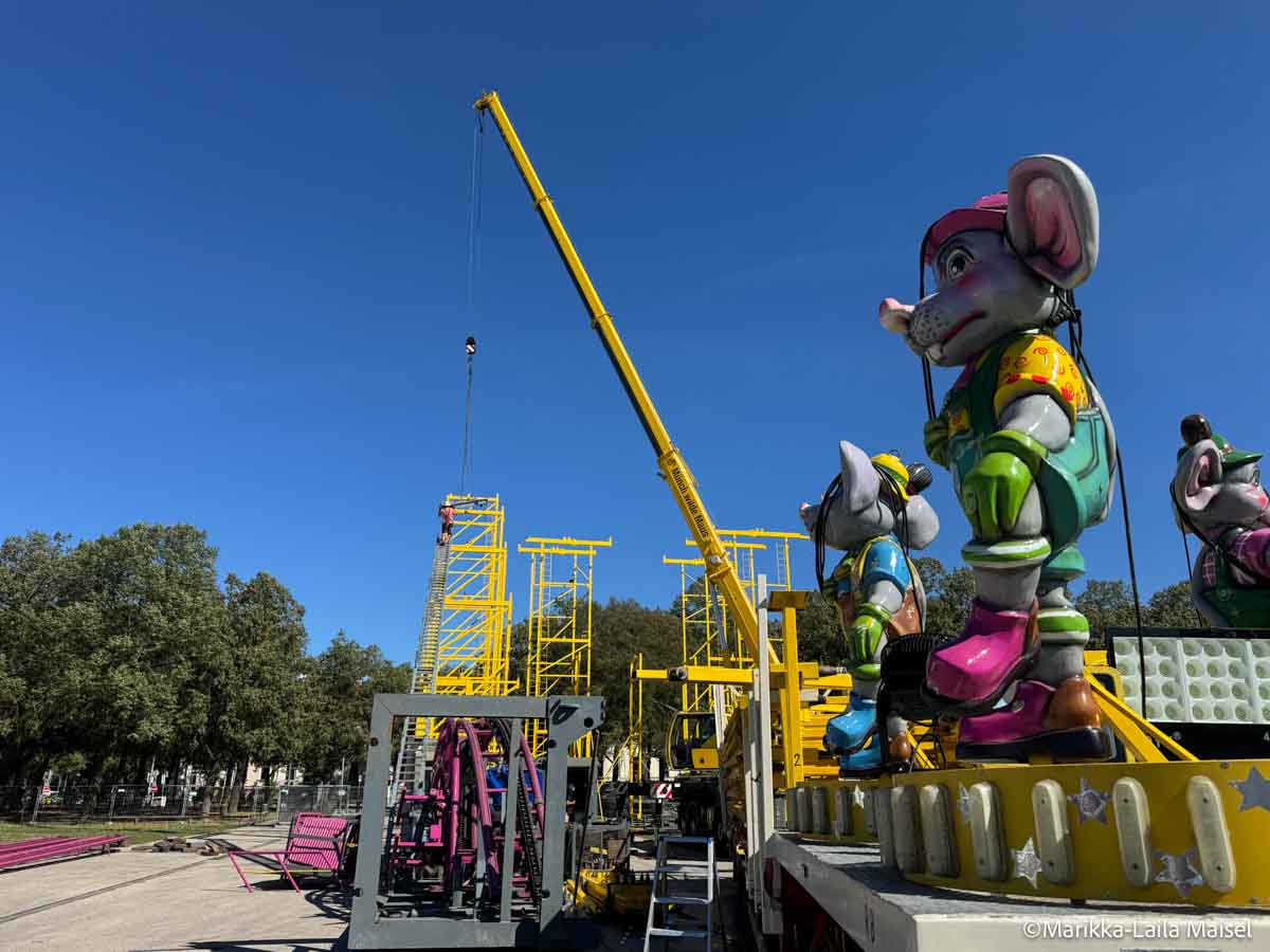 Wilde Maus von Münch - Wiesn Aufbau Tag 68 - 04.09.2026 (Freitag) (©Foto: Marikka-Laila Maisel)