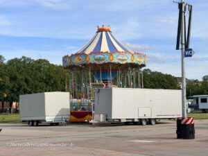 Oktoberfest Aufbau Tag 66, Mitttwoch 03.09.2026 (©Foto: Martin Schmitz)