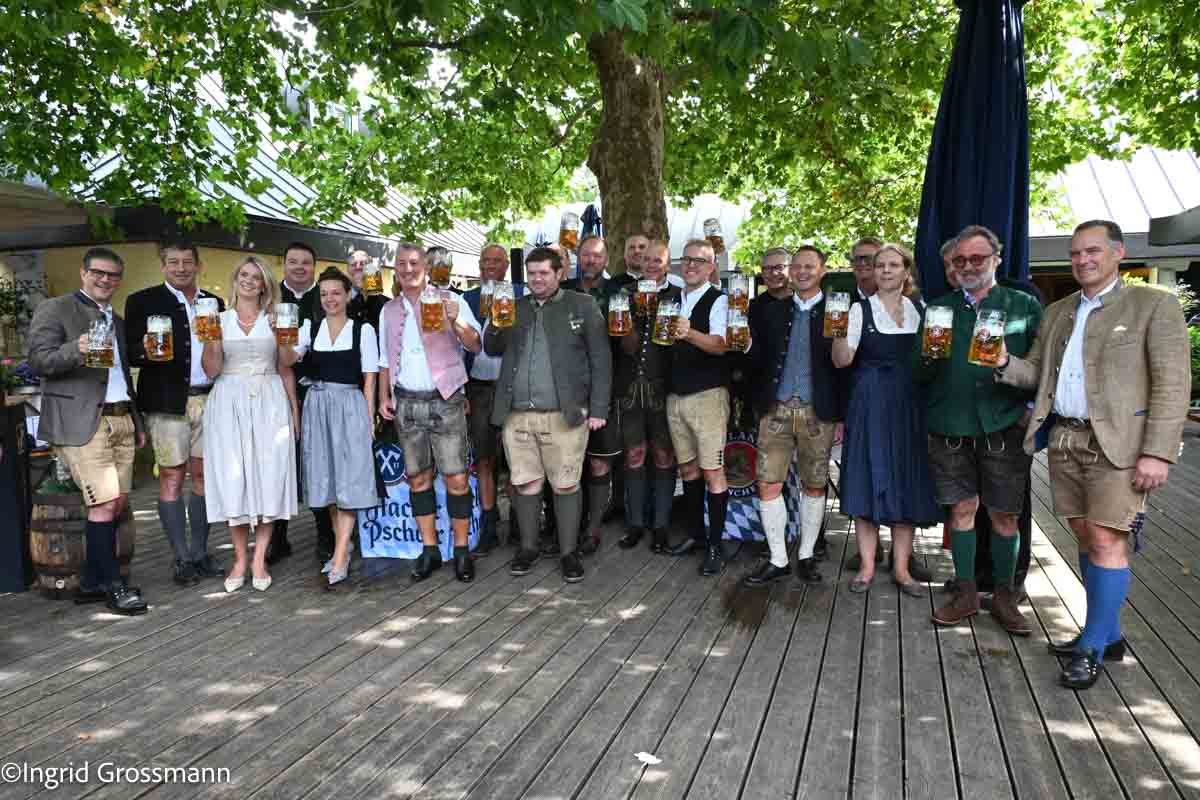 Wiesnbierprobe Paulaner und Hacker-Pschorr 2026 im Seehaus (©Foto: Ingrid Grossmann)