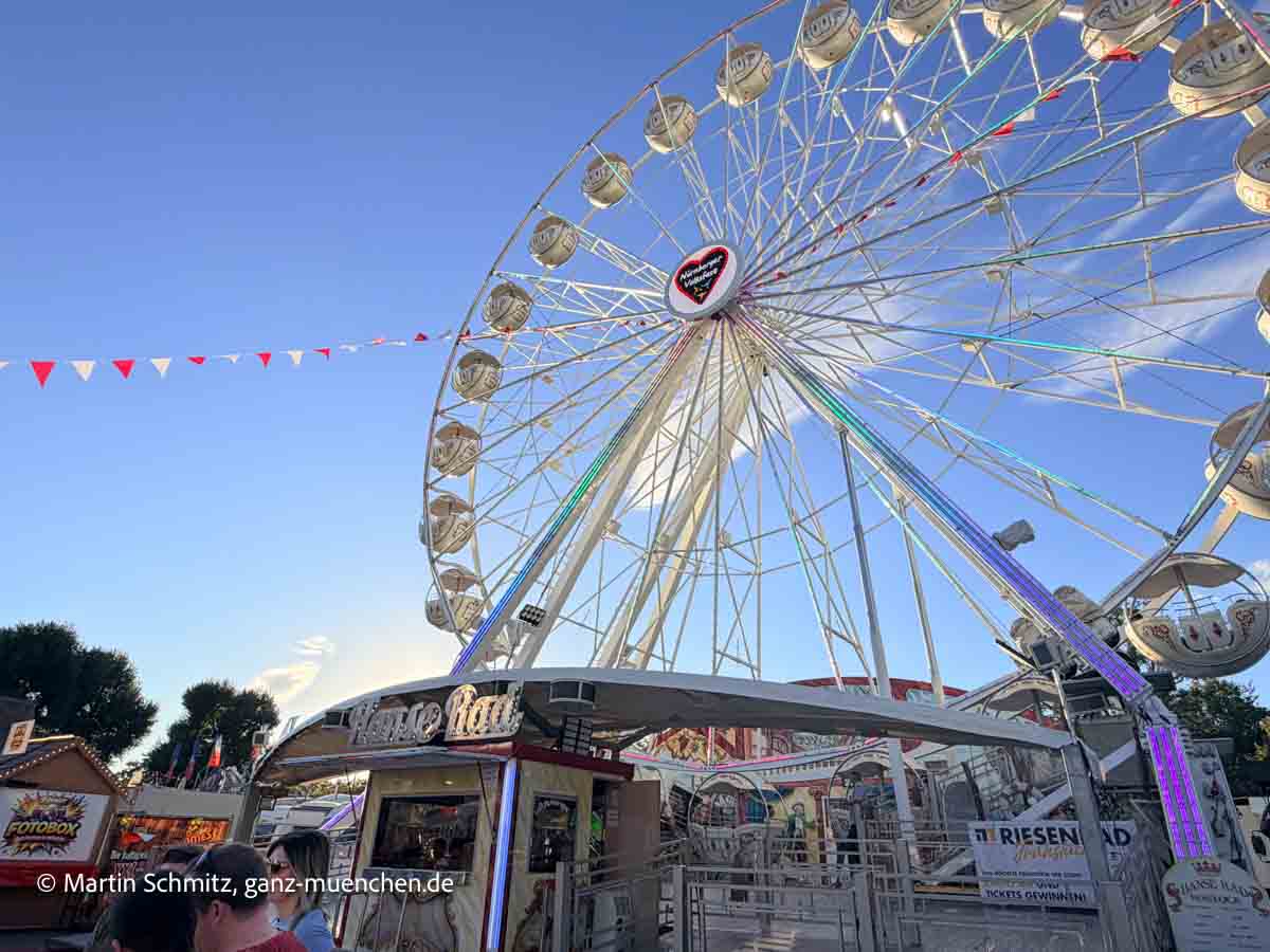 Hanse Rad Riesenrad auf dem Nürnberger Herbstvolksfest 2026 (©Foto: Martin Schmitz)