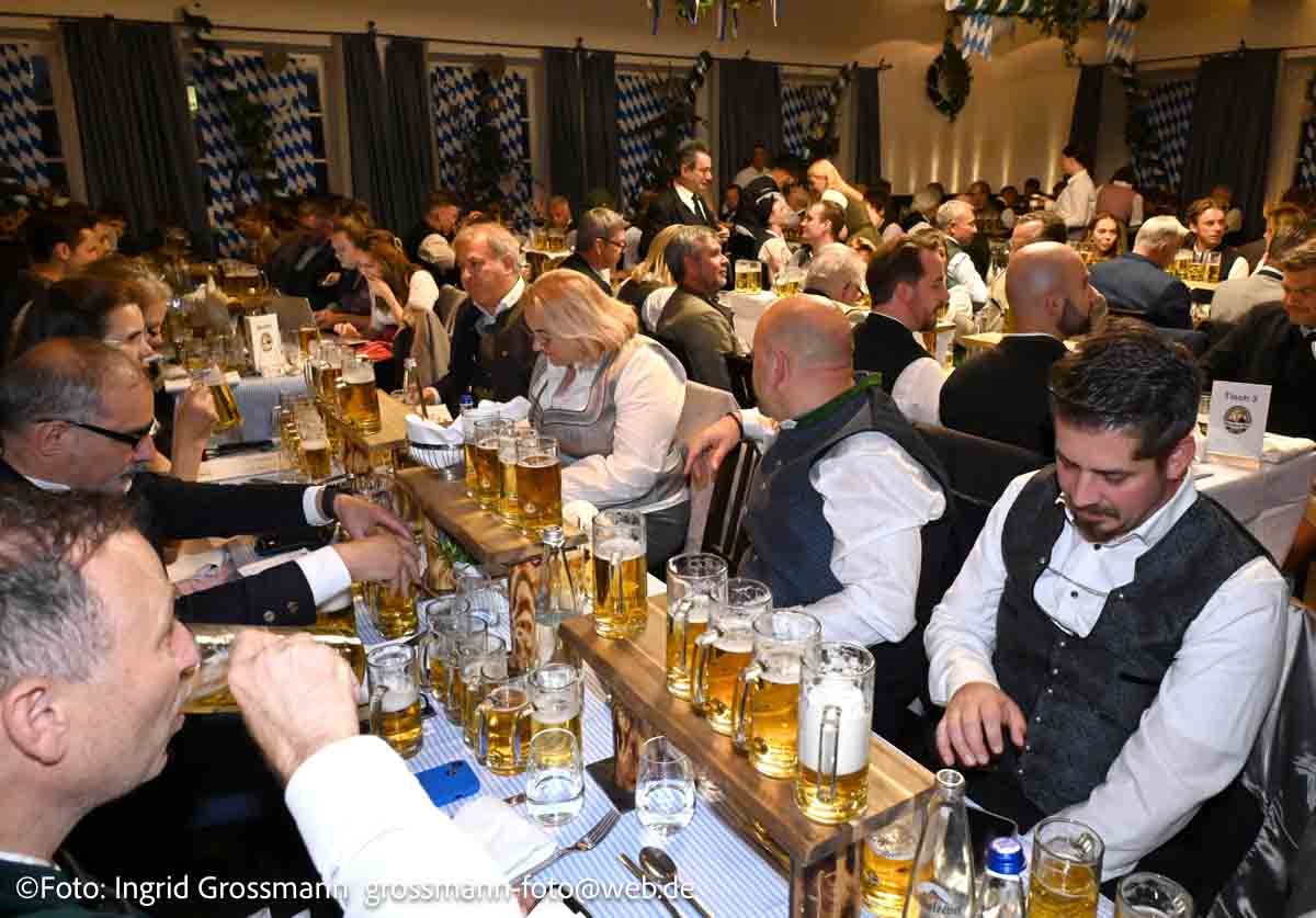 Blindverkostung -Oktoberfest-Bierprobe im Löwenbräukeller am 10.09.2026 (©Foto: Ingrid Grossmann)