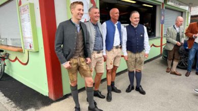 Besuch bei der Hühnerbraterei Poschner - Presserundgang Oktoberfest 2026 am 17.09.2026 (©Foto: Martin Schmitz)