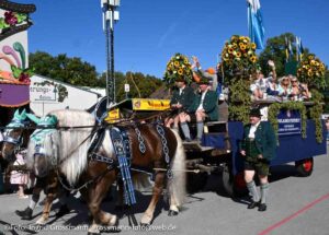Paulaner Festzelt: Einzug der Wiesnwirte am 19.09.2026 (©Foto: Ingrid Grossmann)