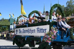 Die Damischen Ritter: Einzug der Wiesnwirte am 19.09.2026 (©Foto: Ingrid Grossmann)
