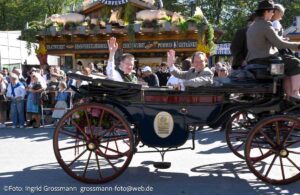 Augustiner Festzelt beim Einzug der Wiesnwirte am 19.09.2026 (©Foto: Ingrid Grossmann)