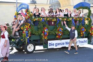 Trachten- und Schützenzug am ersten Wiesnsonntag 20.09.2026 (©Foto: Ingrid Grossmann)