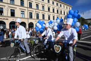 Trachten- und Schützenzug am ersten Wiesnsonntag 20.09.2026 (©Foto: Ingrid Grossmann)