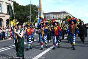 Trachten- und Schützenzug am ersten Wiesnsonntag 20.09.2026 (©Foto: Ingrid Grossmann)