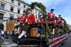Trachten- und Schützenzug am ersten Wiesnsonntag 20.09.2026 (©Foto: Ingrid Grossmann)