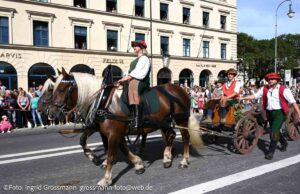 Trachten- und Schützenzug am ersten Wiesnsonntag 20.09.2026 (©Foto: Ingrid Grossmann)