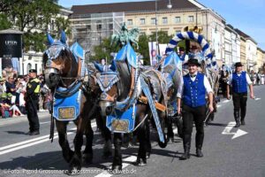 Trachten- und Schützenzug am ersten Wiesnsonntag 20.09.2026 (©Foto: Ingrid Grossmann)