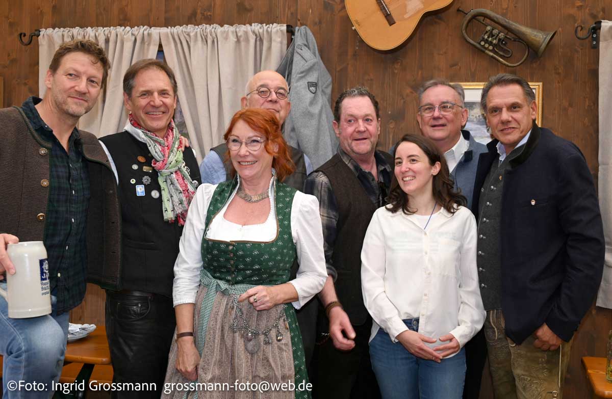 Boandlkramerei Künstlerstammtisch auf derOidn Wiesn (©Foto: Ingrid Grossmann)