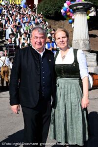 Platzkonzert unter der Bavaria am 27.09.2026 (©Foto: Ingrid Grossmann)