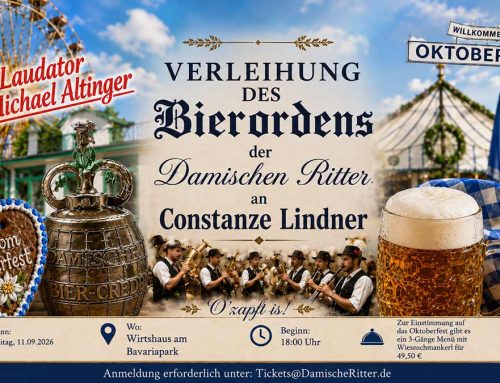 Bierorden der Damischen Ritter 2026 geht an Constanze Lindner