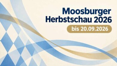 Moosburger Herbstschau 2026: Volksfest auf dem Viehmarktplatz noch bis 20. September