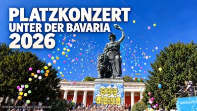 Platzkonzert am 2. Wiesnsonntag (©Foto: Martin Schmitz)