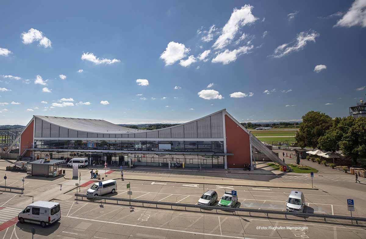 Terminal - Flughafen Memmingen (©Foto: Flughafen Memmingen)