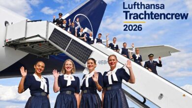 Lufthansa Trachtencrew 2026: Neue Tracht von Spieth & Wensky (©Foto: Lufthansa)
