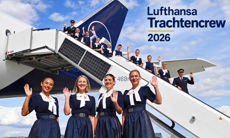 Lufthansa Trachtencrew 2026: Neue Tracht von Spieth & Wensky (©Foto: Lufthansa)